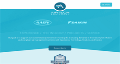 Desktop Screenshot of airtechequipment.com